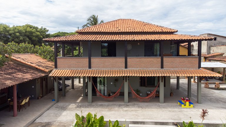 Acesso à Praia - Casa Rústica em Meio à Natureza