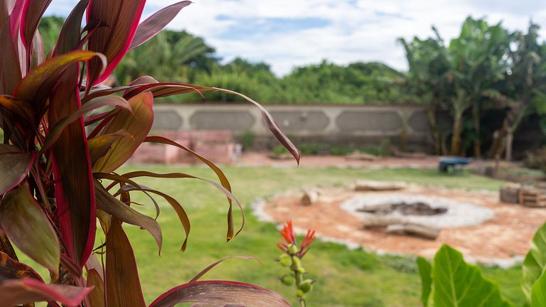 Acesso à Praia - Casa Rústica em Meio à Natureza