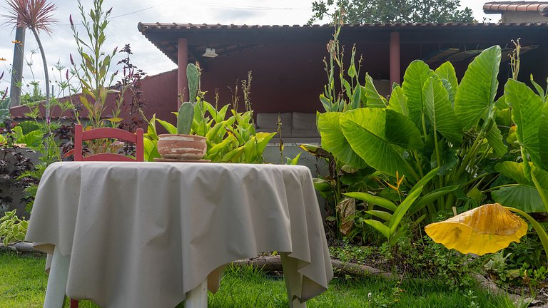 Acesso à Praia - Casa Rústica em Meio à Natureza