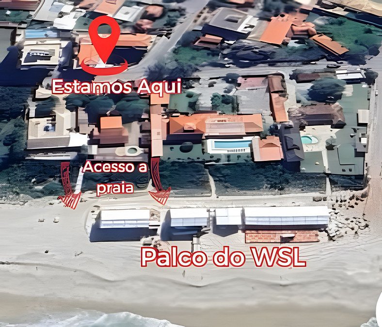 Acesso à Praia - Melhor Localização