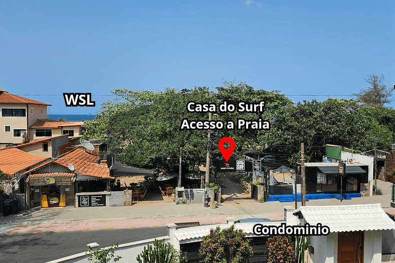 Acesso à Praia - Melhor Localização